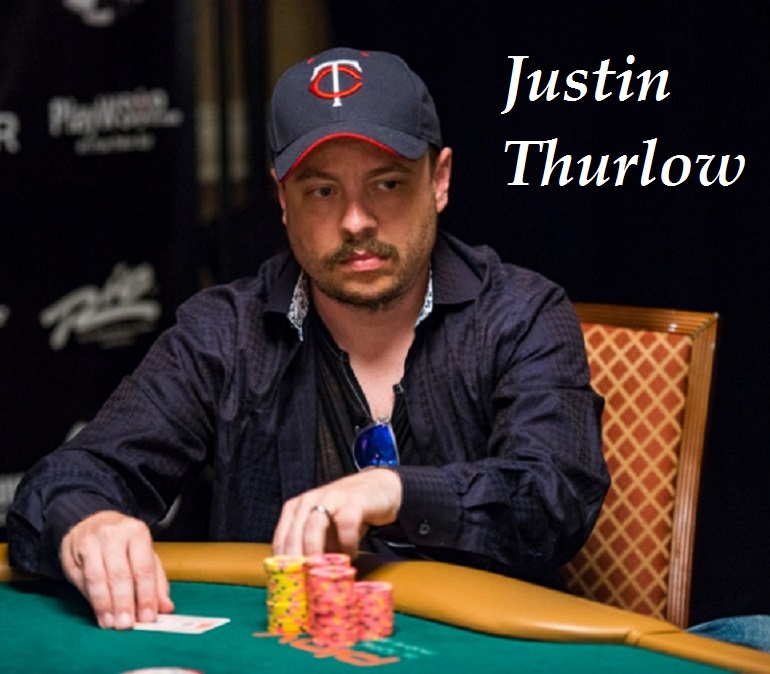 Justin Thurlow at WSOP2018 №70 LHE 6-Handed Event